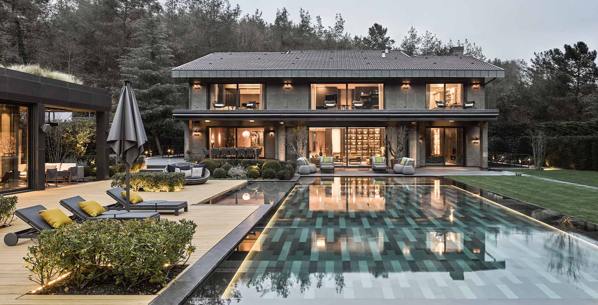 Laren Pool Excellence: A Sauna Dekor creation, meticulously designed and built, showcasing our prowess as the leading designer and builder of bespoke pool and spa systems.